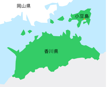 小豆島地図
